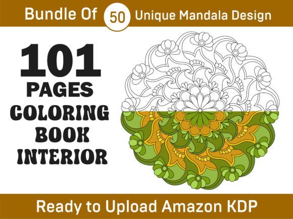 Download 101 Pages Mandala KDP Interior Vol-1 - Mandala Collection