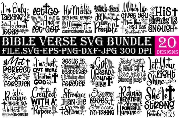 Download Bible Verse SVG Bundle,Christian SVG - Bundle Collection