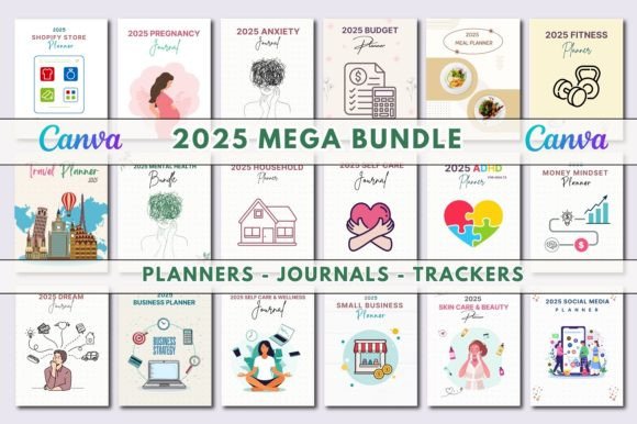Download 2025 Mega Bundle Canva - Bundle Collection