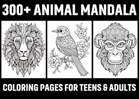 Download 300+ Animal Mandala Coloring Pages - Mandala Collection