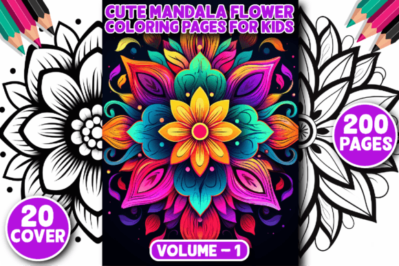 Download 200 Cute Mandala Flower Coloring Pages - Mandala Collection