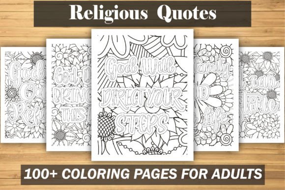 Download Religious Quotes Coloring Book Bundle - Bundle Collection