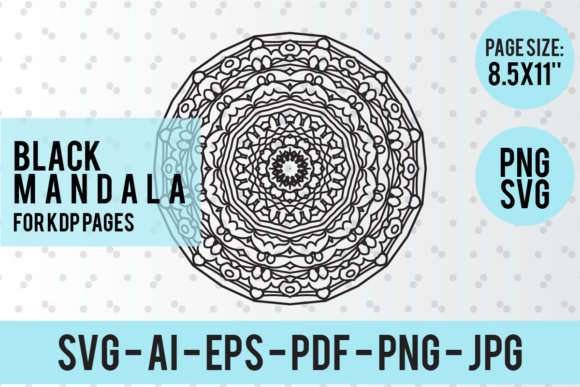 Download Mandala Kdp Interior for Kids - 025 - Mandala Collection
