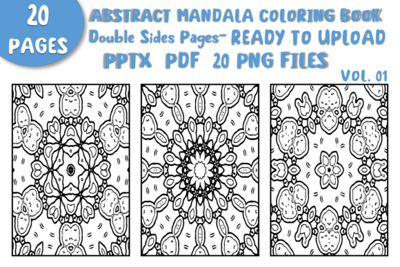 Download Adult Mandala Kdp Coloring Interiors - Mandala Collection