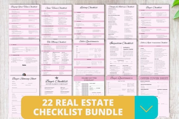 Download Real Estate Checklist Bundle - Bundle Collection
