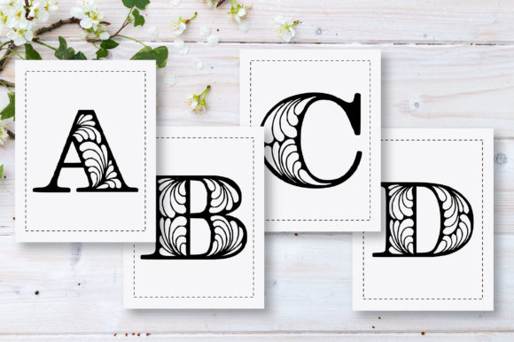 Download Alphabet Doodle Letters (Capital a to Z) - Doodle Collection