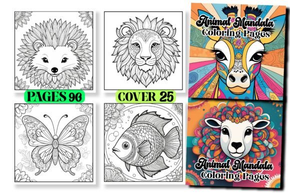 Download Bold Easy Animal Mandala Coloring Pages - Mandala Collection