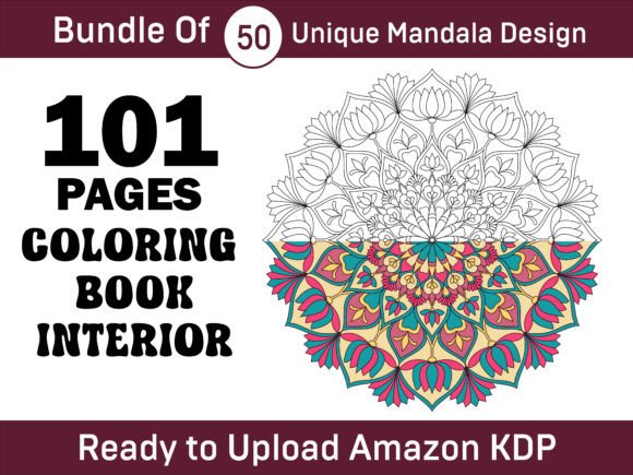 Download 101 Pages Mandala KDP Interior Vol-2 - Mandala Collection