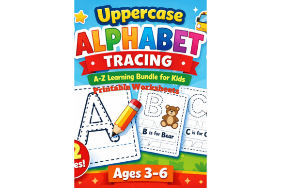 Download Alphabet Coloring &amp; Tracing Bundle - Bundle Collection