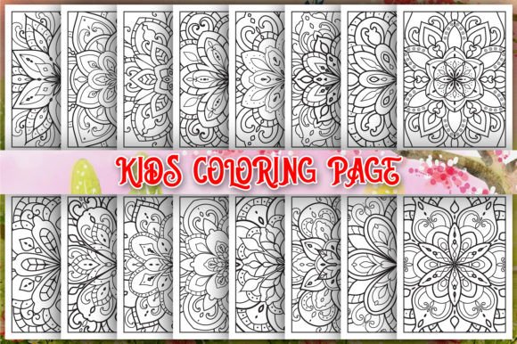 Download Kids Mandala Flower Coloring Book Page - Mandala Collection