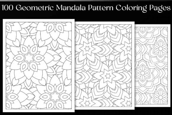 Download Geometric Mandala Pattern Coloring - Mandala Collection