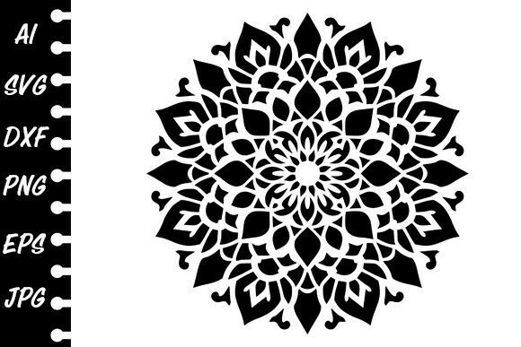 Download Stencil Mandala Flower - Mandala Collection