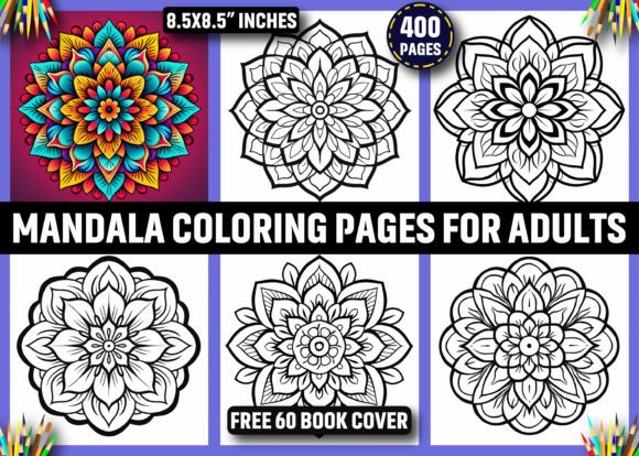 Download 400 Mandala Coloring Pages for Adults - Mandala Collection