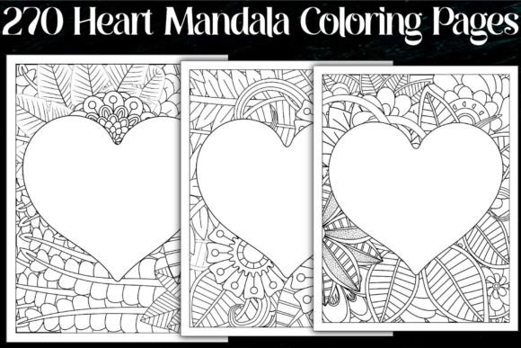 Download Heart Mandala Coloring Pages - Mandala Collection