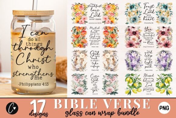 Download Bible Verse Libbey Glass Wrap Bundle - Bundle Collection