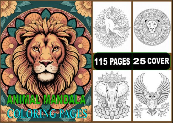 Download 115 Animals Mandala Coloring Pages - Mandala Collection
