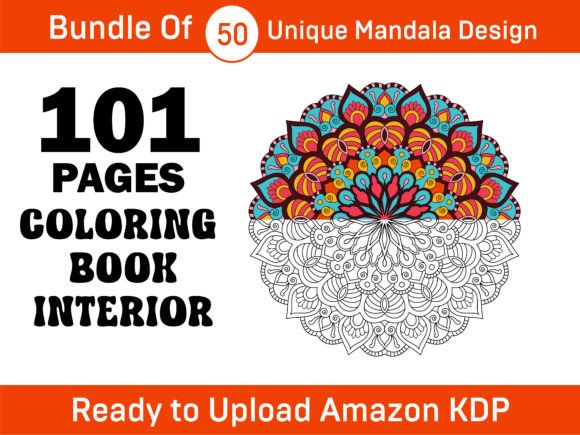 Download 101 Pages Mandala KDP Interior Vol-5 - Mandala Collection