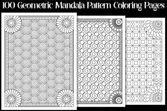 Download Geometric Mandala Pattern Coloring Pages - Mandala Collection