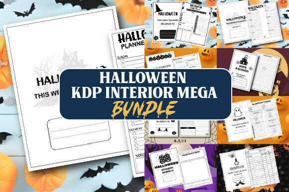 Download Halloween KDP Interior Mega Bundle - Bundle Collection